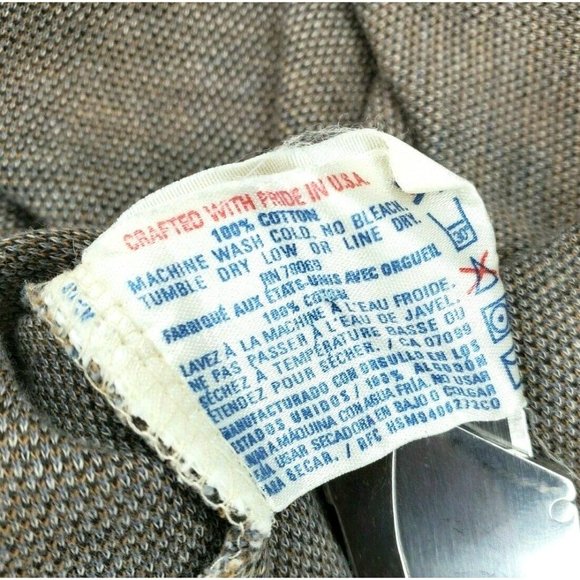 Vintage Ashworth Embroidered Made In The U.S.A Cotton Brown Plaid Polo Shirt - Picture 11 of 11